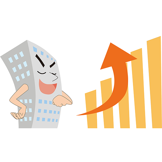 業績アップする上場企業