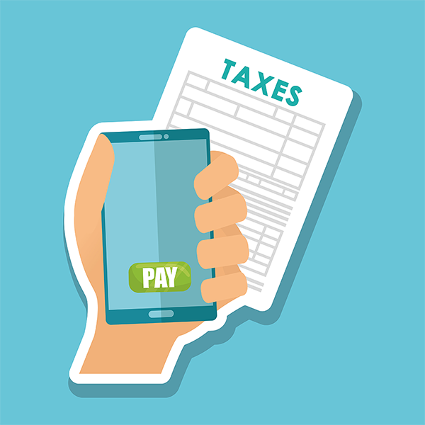スマホで税金支払い