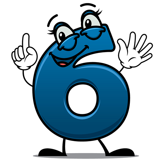 数字の6