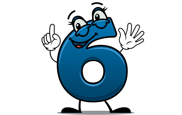 数字の6
